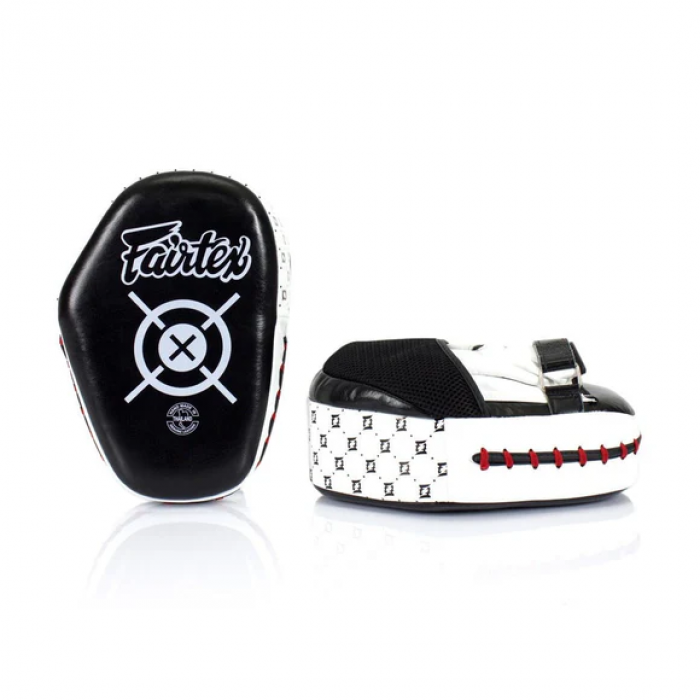 Лапи - Fairtex - FMV11 Aero Focus Mitts - Black/White